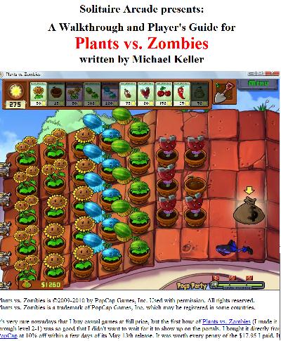 Plants vs. Zombies Guide