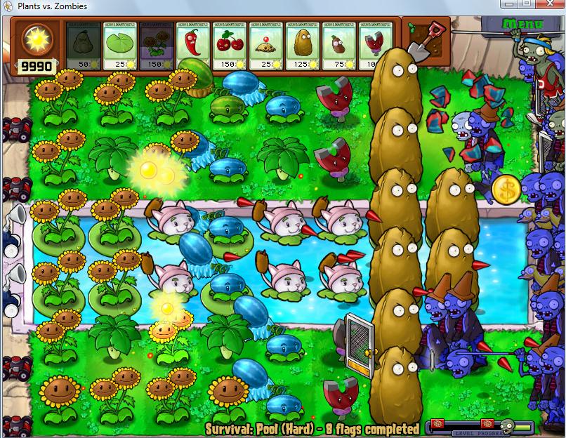 Play Plant vs Zombies Online  Plants vs zombies, Zombie, Mini games